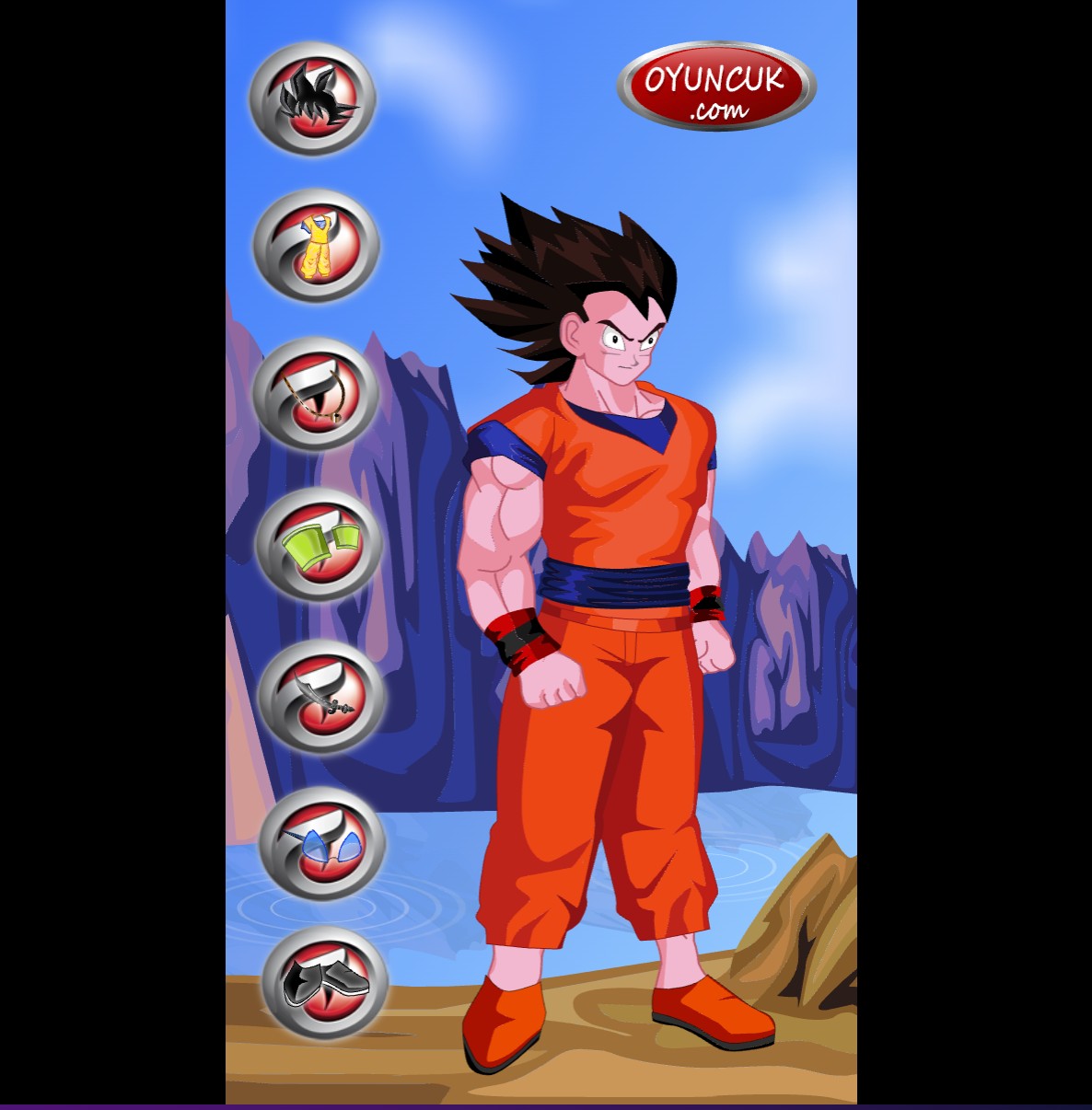 Goku Dress Up